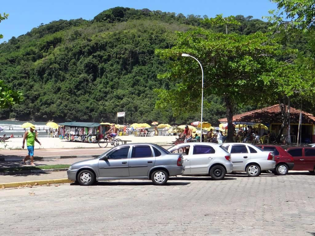 Aptos Familia Com Ar Condicionado Ubatuba Praia Pereque Acu Exteriör bild
